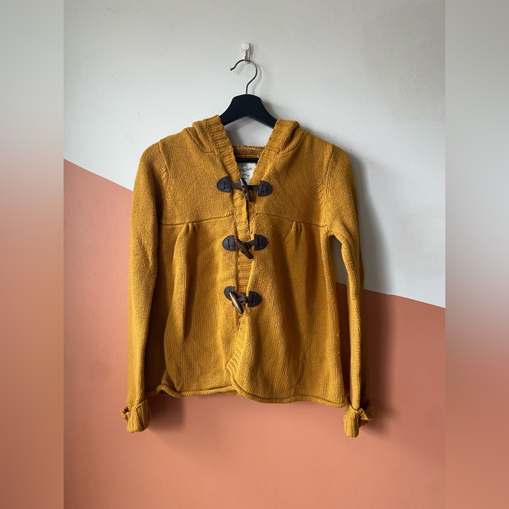 Heritage hooded cardigan